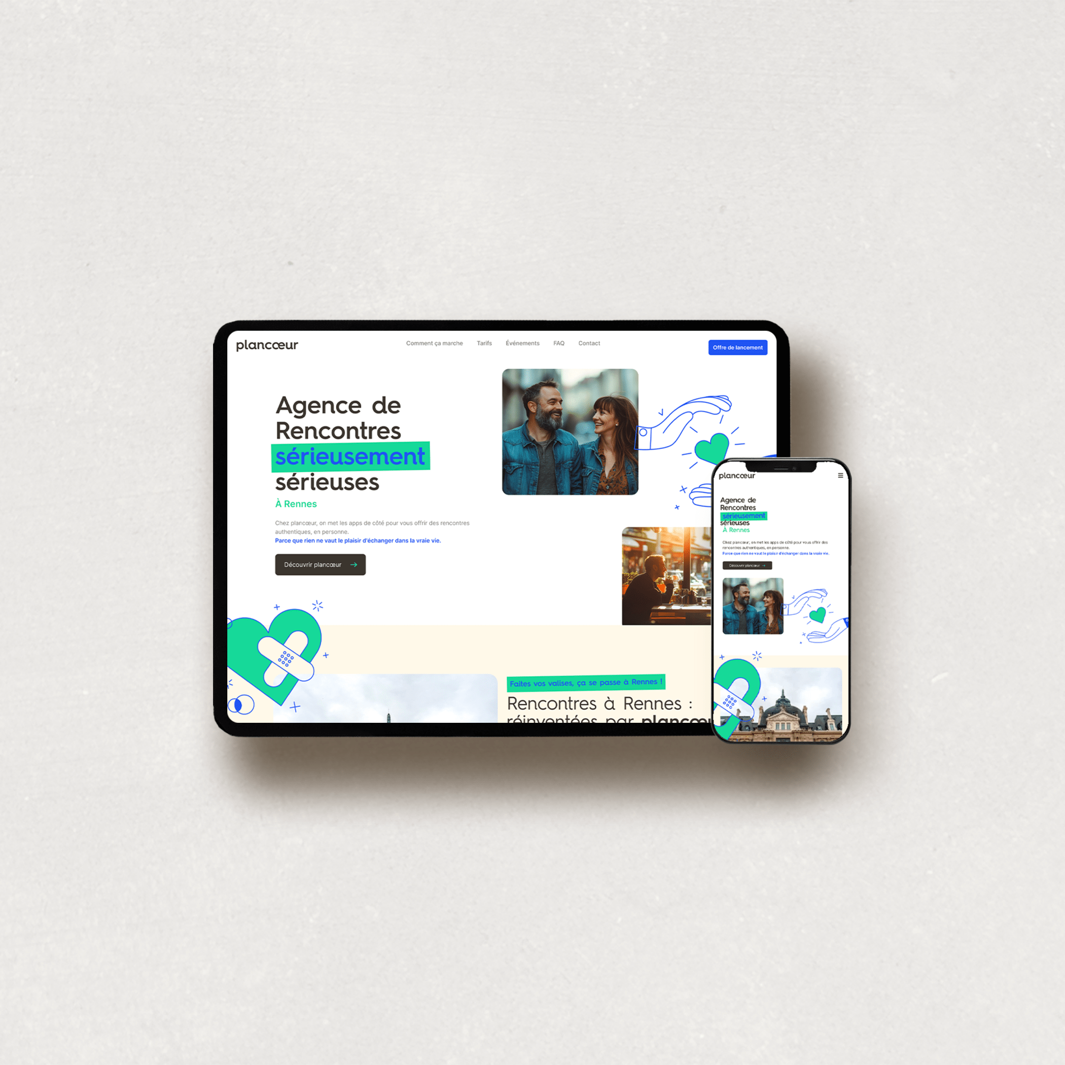 Web développement d'un site web vitrine - ANGELIQUE DAMOUR Design Studio - Plancoeur