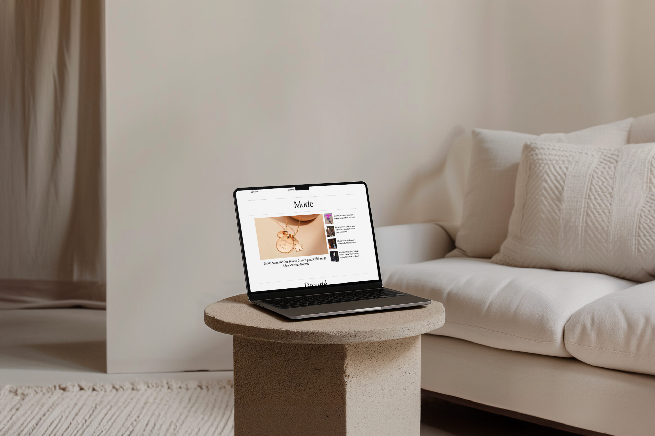 Design et Développement html de site web pour ELLE.BE