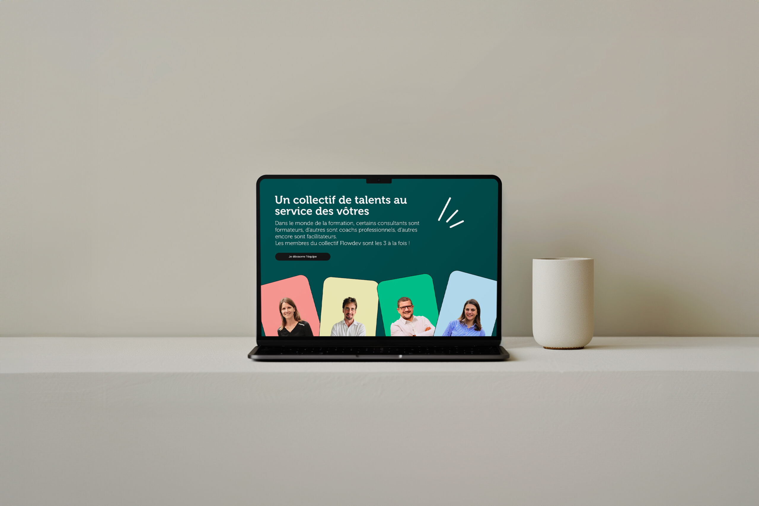 Flowdev - Web design UX et Développement web d'un site vitrine