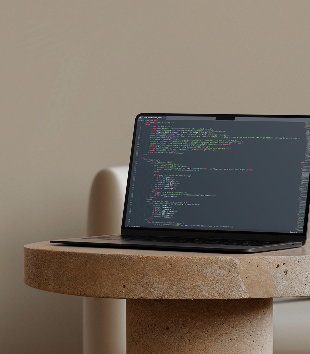 Développement de site web - L'AGENCE Design Studio