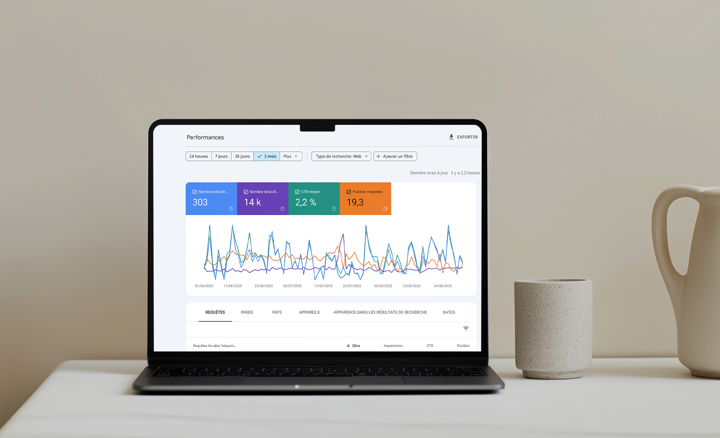 Optimisation SEO - L'AGENCE Design Studio